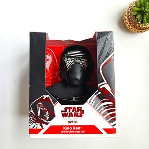 Star Wars Collectible Dog Toy, Kylo Ren Plush NEW In Box 8" Petco 2015